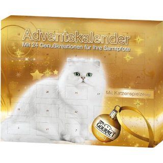 Gourmet Gold Adventskalender 2012 für Katzen Haustier