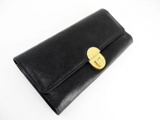 Geldbeutel Brieftasche Tasche Betty Barclay Leder schwarz klein