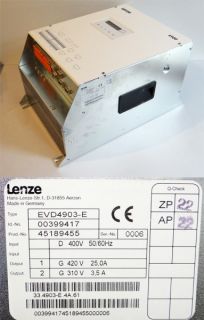 Lenze EVD 4903 E EVD4903E