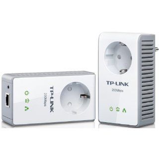 TP Link TL PA250 AV200+ Powerline Adapter Starter Kit 