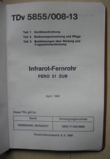 Original TDV für Fero51 Gebrauchsanweisung Fero 51