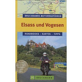 Motorradführer Elsass und Vogesen Roadbooks Karten Tipps