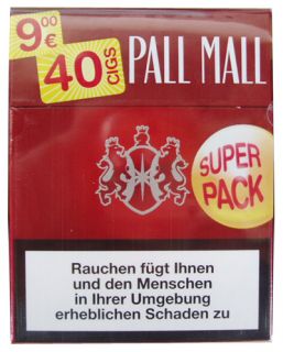 Pall Mall Red Super Pack (Zigaretten)