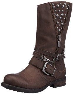 REPLAY Olaka GWL12.C0021L Damen Bikerboots Schuhe