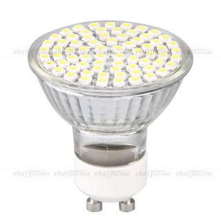 GU10 72 3528 SMD LED Lampe Spotlicht Strahler Leuchtmittel Weiß 320LM