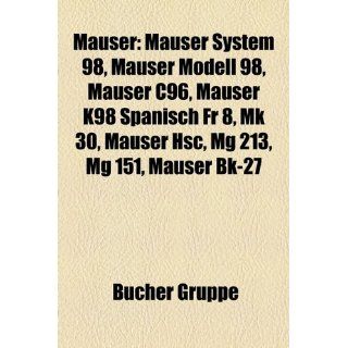Fr 8, Mk 30, Mauser Hsc, MG 213, MG 151, Mauser Bk Bücher