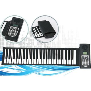 61 Tasten MIDI Digitaler Roll Up Folding Soft 3D Keyboard Piano