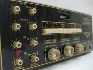60erJ. DYNACORD ECHOCORD SUPER S65 RÖHRENVERSTÄRK ER AMP VINTAGE