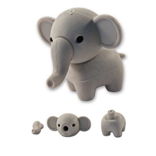 Iwako Puzzle Radiergummi zum Sammeln Elefant