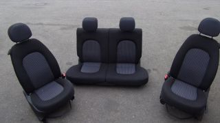 Sitzgarnitur Sitz orig. Lancia Ypsilon 843 Schwarz/Grau