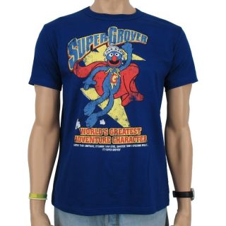 Logoshirt   Sesamstrasse Super Grover World Greatest T 