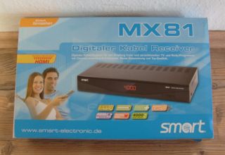 Smart MX 81 Digitaler Kabelreceiver / DVB C Receiver / MX81