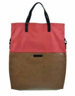 Esprit Damen Umschlagtasche Lisa XL Shopper 38x42x5 (LxBxH) Real Red