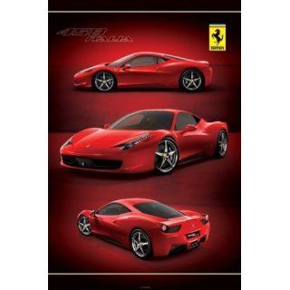 1art1 48570 Ferrari   458 Italia I Poster, 91 x 61 cm 