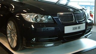 BMW e90, e91 echt Carbon Flaps für ohne M Tech