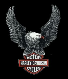 Harley Davidson Adler Bar + Shield Aufkleber 28x22cm Eagle Decal