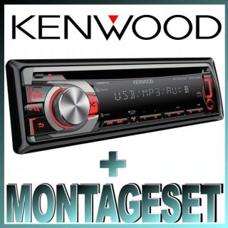 Kenwood KDC 316UR CD/USB VW Golf 1 71 83 SET 6