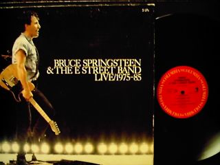 BRUCE SPRINGSTEEN Live 1975 85 5 LP Box Set NICE w/Book