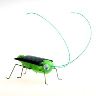 Solar Spielzeug Grashüpfer Heuschrecke Heupferd Grasshopper Tier