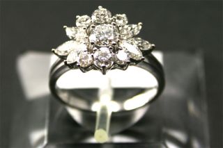 Wunderschöner Wempe 1,2 CT Brillant Ring WG 750er TOP Qualität