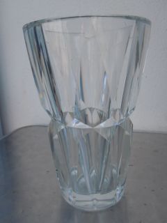 Vase en cristal Saint Louis Modele CAMARET Design 1950