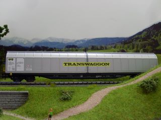 Roco 66308 Schiebewandwagen Transwaggon der SBB H0