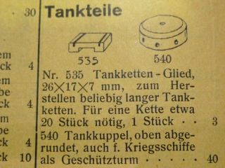 Korbuly Matador Panzer Kette Kettenglieder Tank Chains rare mint