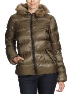 Maison Scotch Damen Jacke shorter length down jacket/fur hood edge