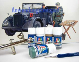 14,20EUR/100ml) Italeri IT Acrylfarbe 4789 Sandgelb RLM79 20 ml