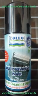 COLLO Rasierer Scherkopfreiniger * Reinigungsspray NEU 4059600000749