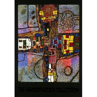 Friedensreich Hundertwasser   Strassenkreuzung Poster Kunstdruck (84 x