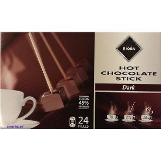 Rioba Hot Chocolate Sticks Dark 46% Cocoa, 24 Stück 