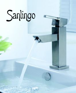 Sanlingo Design Waschbecken Armatur aus 100% Edelstahl