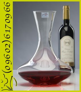 Wein Dekanter Karaffe Weingefäß Dekantierer Glas 27 cm