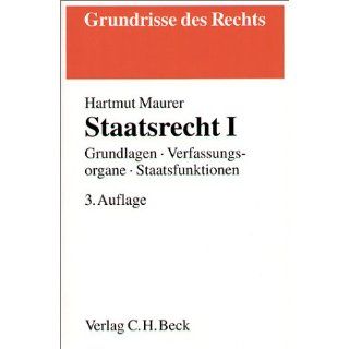 Staatsrecht Hartmut Maurer Bücher