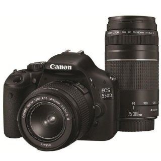 Canon EOS 550D mit EF S 18 55 DC III und EF 75 300 DC 