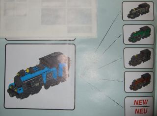 LEGO Eisenbahn My Own Train LOCOMOTIVE 10205 braun RC?