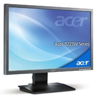 Acer B223W 55,9 cm TFT Monitor dunkelgrau DVI Computer