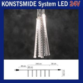 Leuchtstäbe Schneefall Effekt Konstsmide 24V System 4615 103