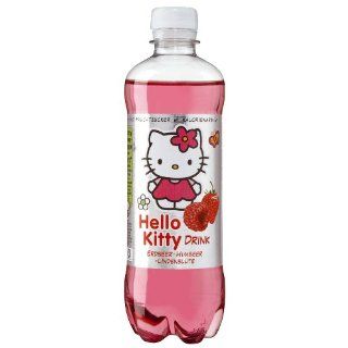 Hello Kitty   Hello Kitty Drink Erdbeer Himbeer Lindenblüte   0,5l