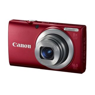 Canon PowerShot A4000 IS Rot Digitalkamera 16,0 MP