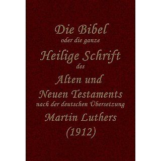 Revidierte Luther Bibel (1912) eBook Martin Luther Kindle