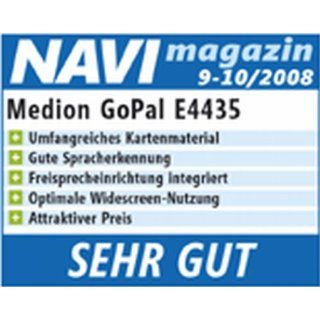 Medion GoPal E4435 MD 96797 PND Navigationssystem Westeuropa inklusive