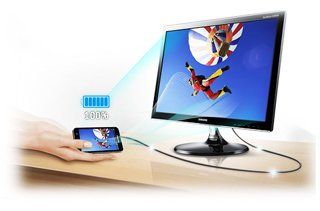 Samsung Monitor S23B550V 58 cm widescreen TFT Computer