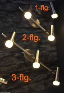 LED Super Living Serie Strahler inkl. G9 5 LED 115 Lumen nickel matt