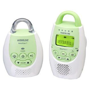 Audioline 596016 Baby Care 7 Babyphon mit digitaler, rauschfreier