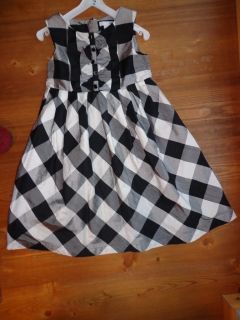 Kleid H&M Größe 122,128134, Schick Hübsch Kariert, grau, schwarz