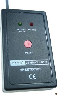 HF Detector Mini Spion Finder Wanzen Suchgerät 9 V/DC