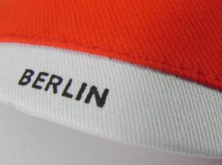 BASECAP BERLIN rot,Golf Cap,Jugend Cap,NEU