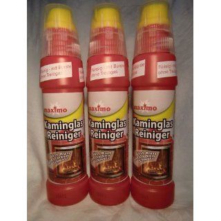 Kaminglas Reiniger, 3 Flaschen á 200ml Baumarkt